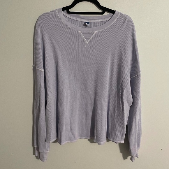 Old Navy waffle long sleeve shirt - Picture 1 of 6